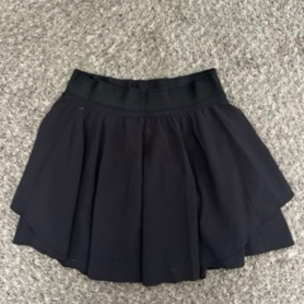 Lululemon Black Tennis Skirt